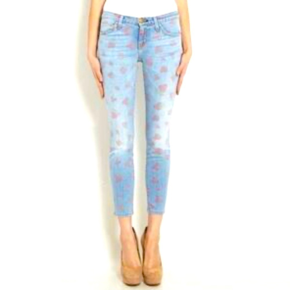 Current/Elliott Light Blue High Rise Jeans🍓